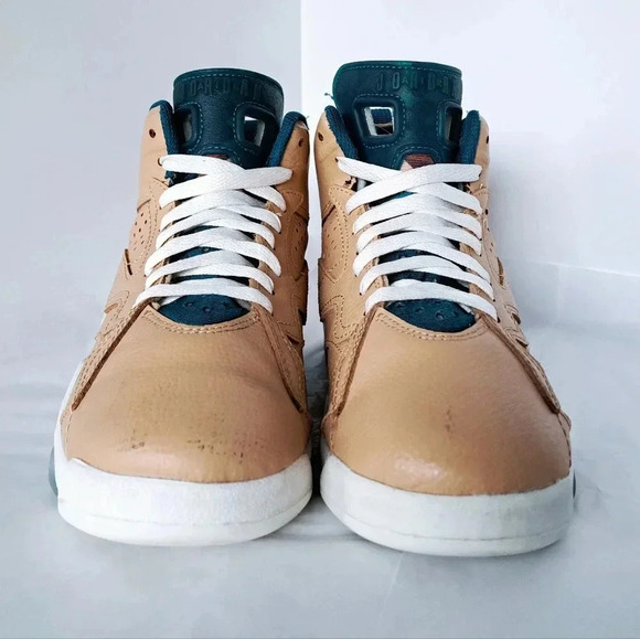 Jordan GS MVP Twine Geode Teal  Twine/Luminous Green/Sail Size 5Y (23.5cm) - Picture 2 of 8